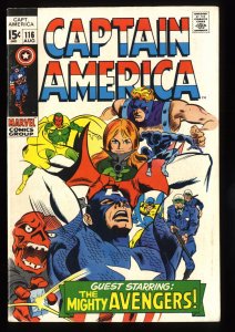 Captain America #116 FN/VF 7.0 Marvel Comics
