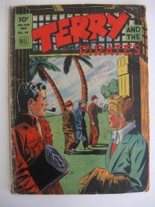 TERRY AND THE PIRATES FOUR COLOR COMICS #44 (#5) 1943 Guide $30 Caniff