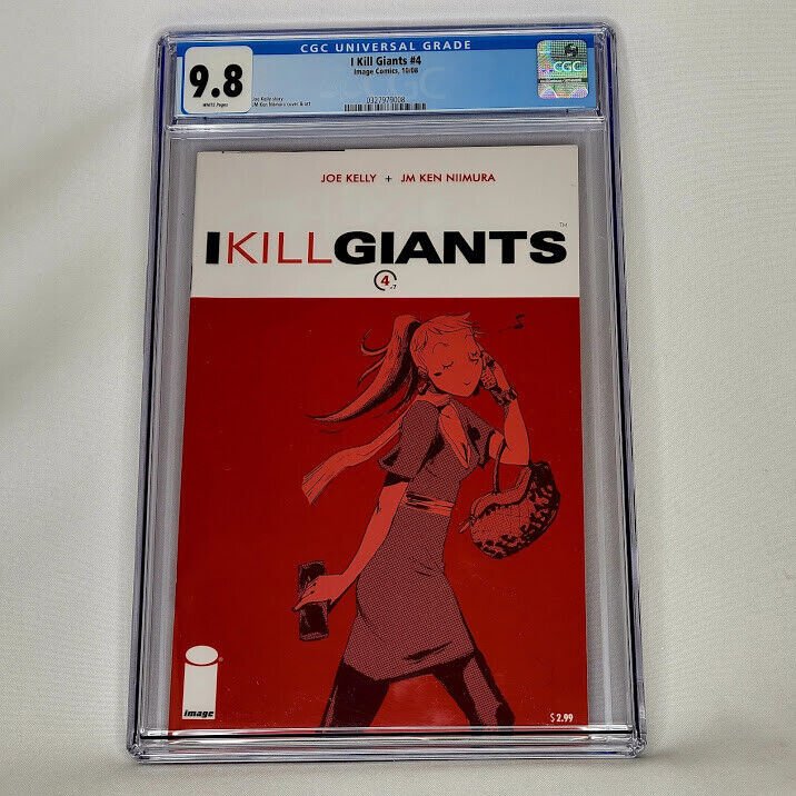 I Kill Giants #4 Image 2008 CGC 9.8 NM/MT White Pages 1st Print Top Census Grade