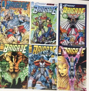 Brigade Set Issues # 0-25 Missing # 23-24 (1993) • Image Comics • Rob Liefeld