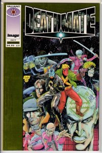 Deathmate #3 Yellow Gold Foil Cover (1993) 9.4 NM