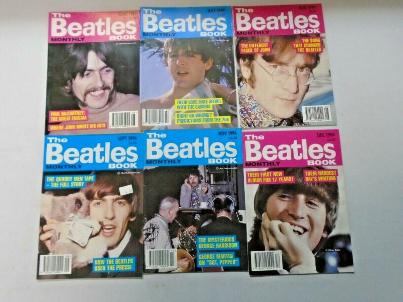 Beatles Book Monthly Magazine Lot 22 Different (1993-1994)