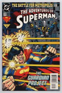 Adventures Of Superman #513 Guardian | Superboy | Lex Luthor (DC, 1994) VG