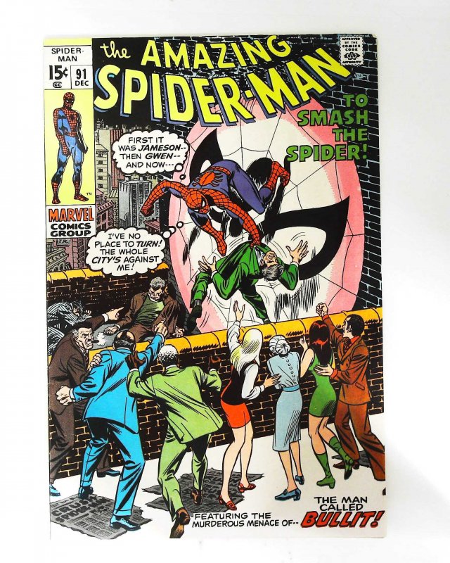 Amazing Spider-Man (1963 series)  #91, VF (Actual scan)