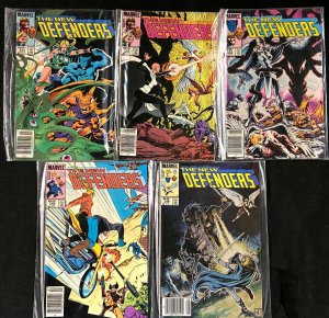 THE NEW DEFENDERS COMICS #141,143-145 VF 5 COMICS LOT