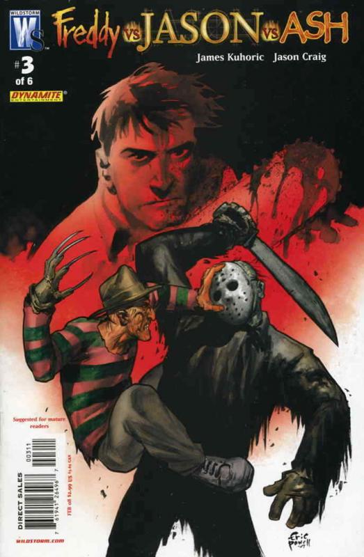 Freddy vs Jason vs Ash #3 VF; WildStorm | save on shipping - details inside