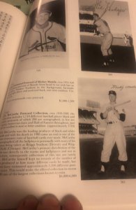 Sotheby’s Copland collection of baseball cards/memorabilia catalog