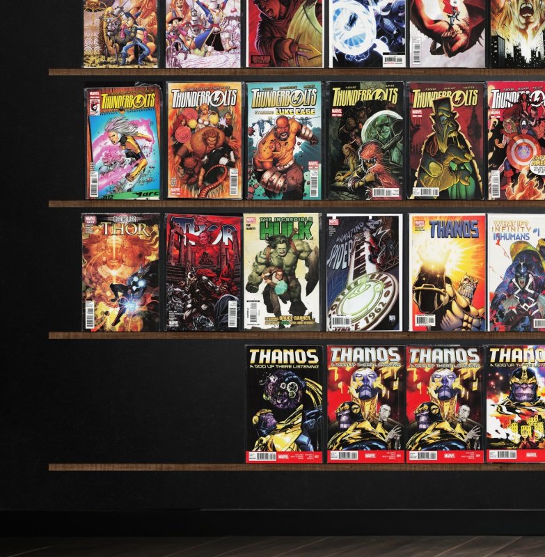 Huge Lot 150+ Comics with Thunderbolts, Inhuman, Secret Warriors & More!