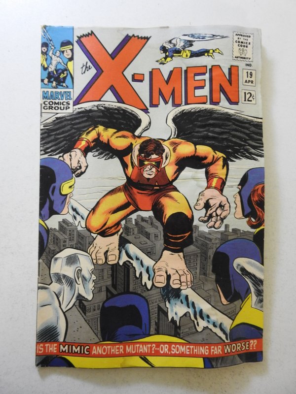 The X-Men #19 (1966) GD+ Condition moisture damage