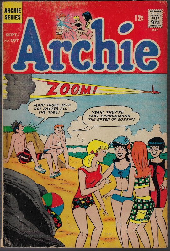 Archie #167 (Archie, 1966) VG