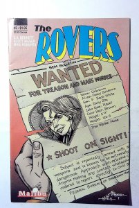 Rovers #3 (1987) Malibu Comics The Rovers 1st Print Comic Book