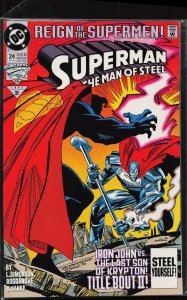 Superman: The Man of Steel #24 (1993) Steel