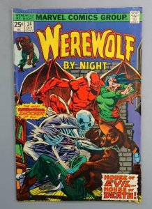 WEREWOLF BY NIGHT #34 VG Marvel 1975 SN1