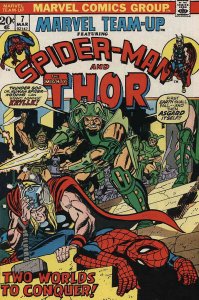 Marvel Team-Up #7 VG ; Marvel | low grade comic Spider-Man Thor