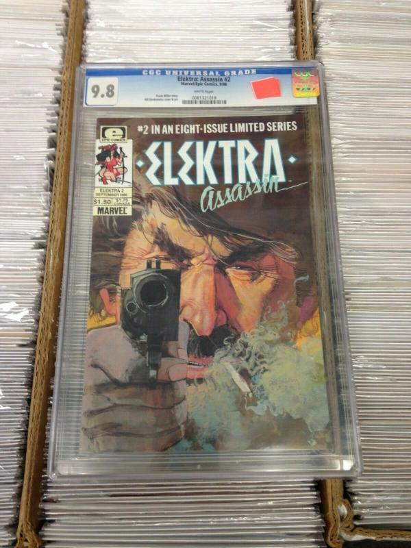 Elektra Assassin 2  CGC 9.8 (Sept. 1986) Frank Miller