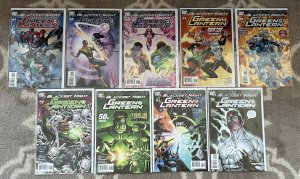 Green Lantern Blackest Night #44,45,46,47,48,49,50,51,52 DC 2009 Johns Lot