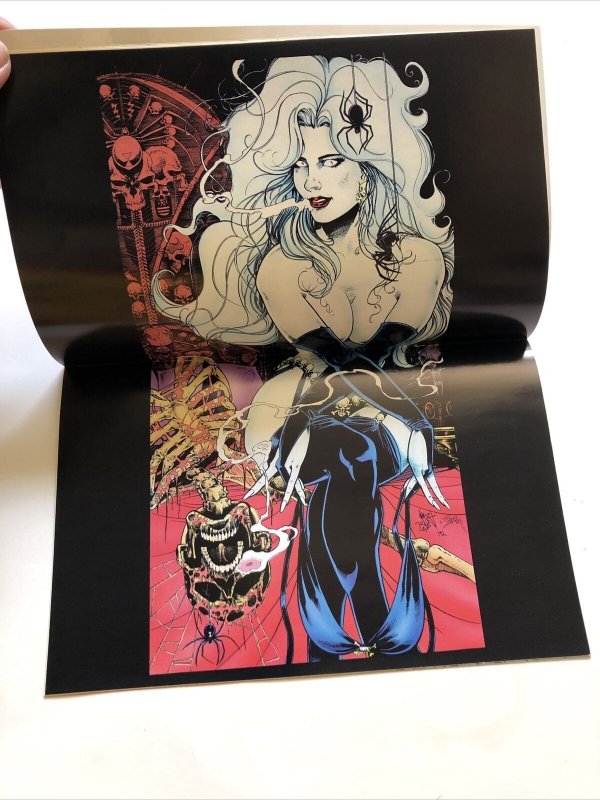 1993 EVIL ERNIE:THE RESURRECTION #1 WITH LADY DEATH PIN-UP CHAOS COMICS