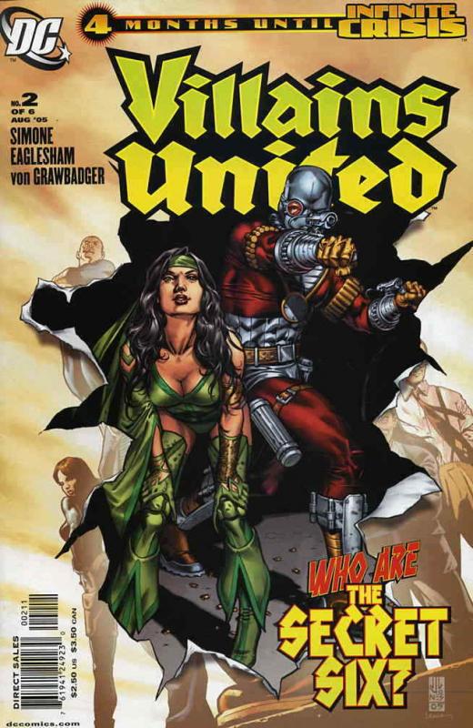 Villains United #2 VF/NM; DC | save on shipping - details inside