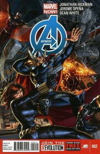 Avengers (5th Series) #2 VF/NM ; Marvel | Jonathan Hickman