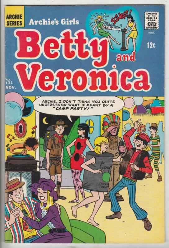 Archie's Girls Betty and Veronica #131 (Nov-66) VF+ High-Grade Archie, Betty,...