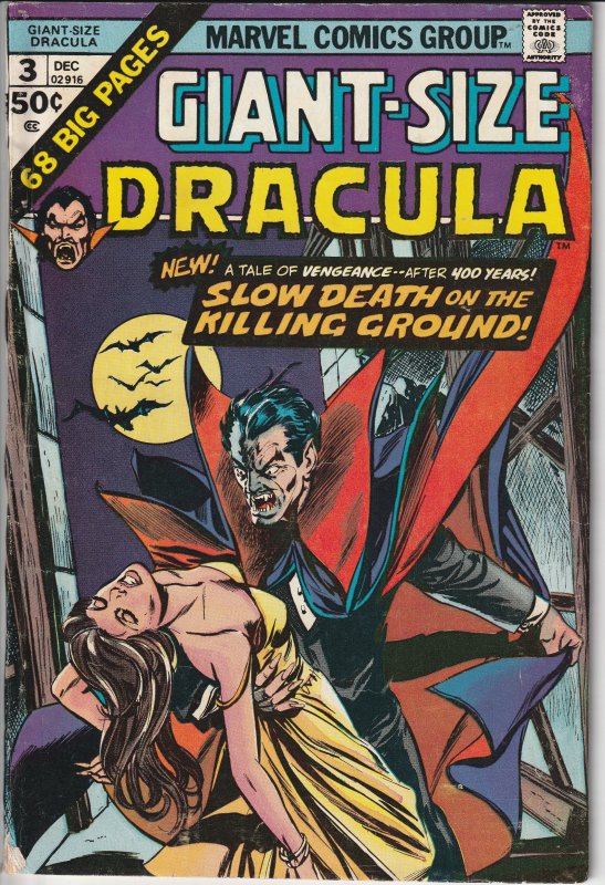 Giant-Size Dracula #3(B) (1974)