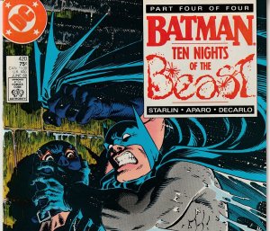 Batman(vol. 1) # 420 Ten Nights of the Beast