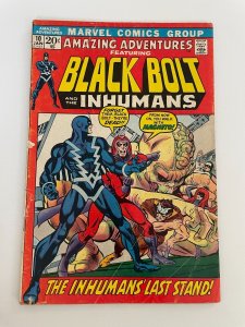 Amazing Adventures # 10 VG Marvel Comic Book Inhumans Black Widow 2 LI6