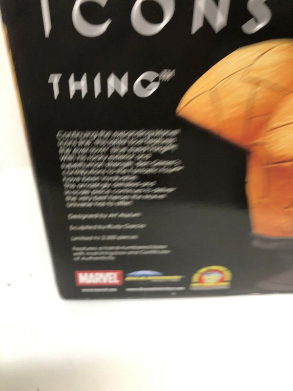Thing Marvel Icons Bust Diamond Select Toys (2007)  # 672 / 2500