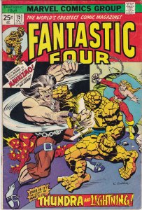 Fantastic Four #151 fine+ to f/vf