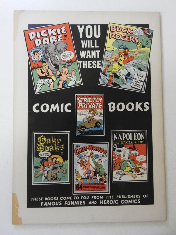 Famous Funnies #97 (1942) GD/VG Condition moisture stain