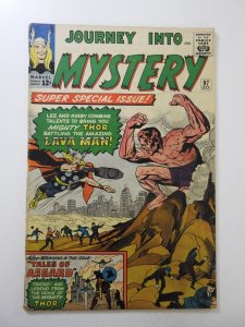 Journey Into Mystery #97 (1963) GD Condition 2 in cumulative spine split