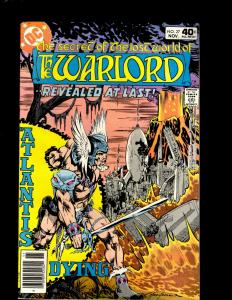 10 The Warlord DC Comic Books #21 22 23 24 25 26 27 28 29 30 JF12