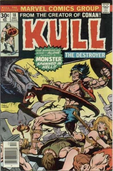 Kull the Conqueror (1971 series) #18, VG+ (Stock photo)