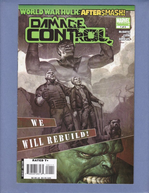 World War Hulk Damage Control #1 NM- Marvel 2008