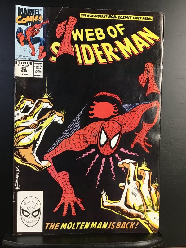 Web of Spider-Man #62 (1990)