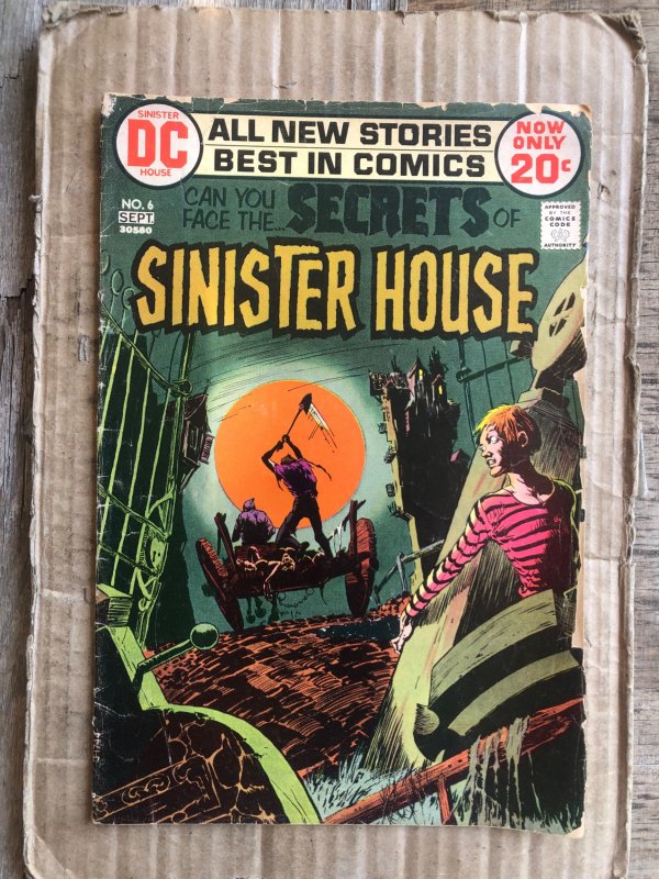 Secrets of Sinister House #6 (1972)