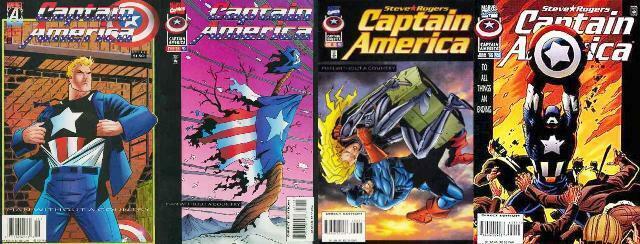 CAPTAIN AMERICA 450-453  Man Without A Country