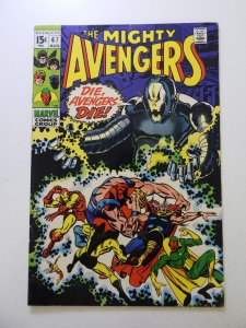 The Avengers #67 (1969) FN/VF condition