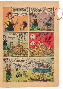 Screwball Fireman 'SMOKEY STOVER' 1954 Promo Comic #2 for Natl Fire Protctn Ass.