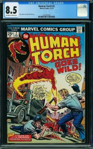 Human Torch #2 (1974) CGC 8.5 VF+