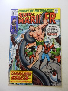 Sub-Mariner #27 (1970) VF- condition overspray