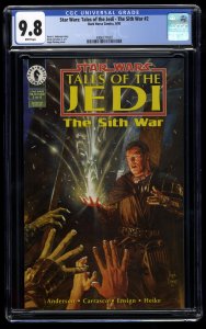 Star Wars: Tales of the Jedi-Dark Lords of the Sith #2 CGC NM/M 9.8 White Pages