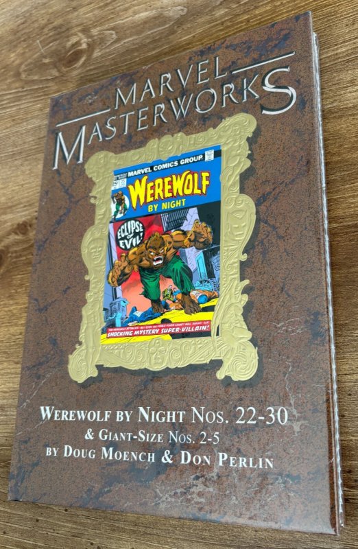 Marvel Masterworks Vol # 369 Werewolf By Night Limited To 560 SEALED Copy 1 J422