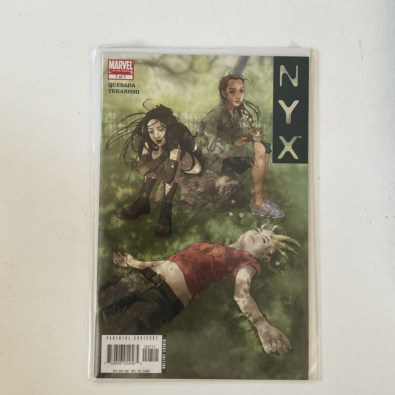 NYX 7 Near Mint Nm Marvel 2004