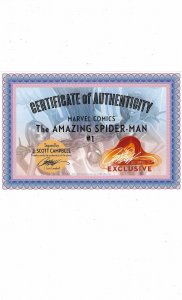 Amazing Spider-man Vol # 4 Issue # 1 CGC 9.4 J Scott Campbell Sketch Edition