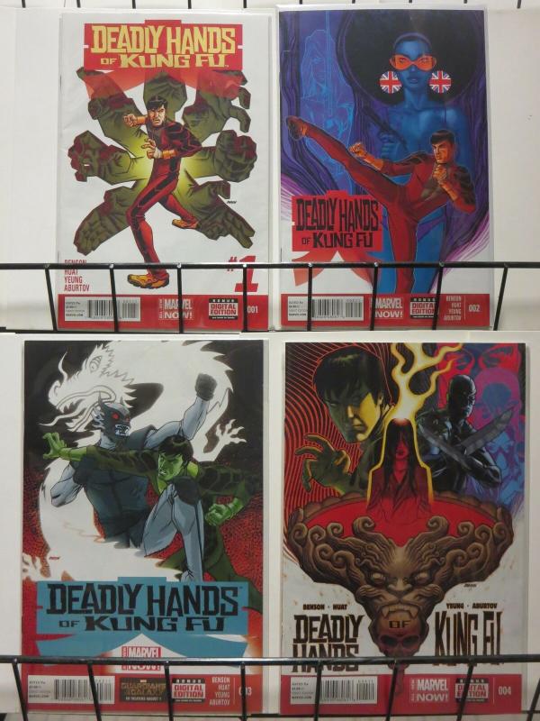 DEADLY HANDS OF KUNG FU (2014) 1-4  Shang-Chi & co...!