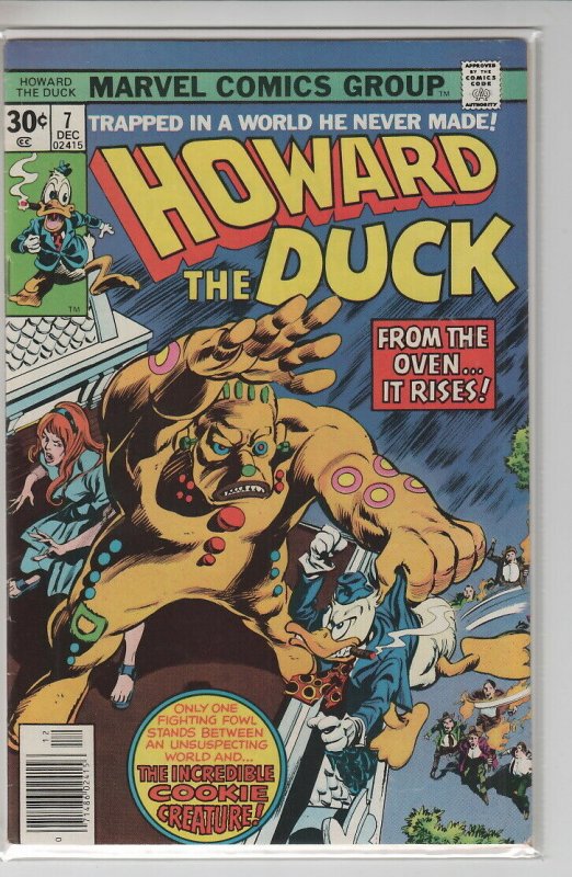 HOWARD THE DUCK (1976 Marvel Comics) #7 FN/VF