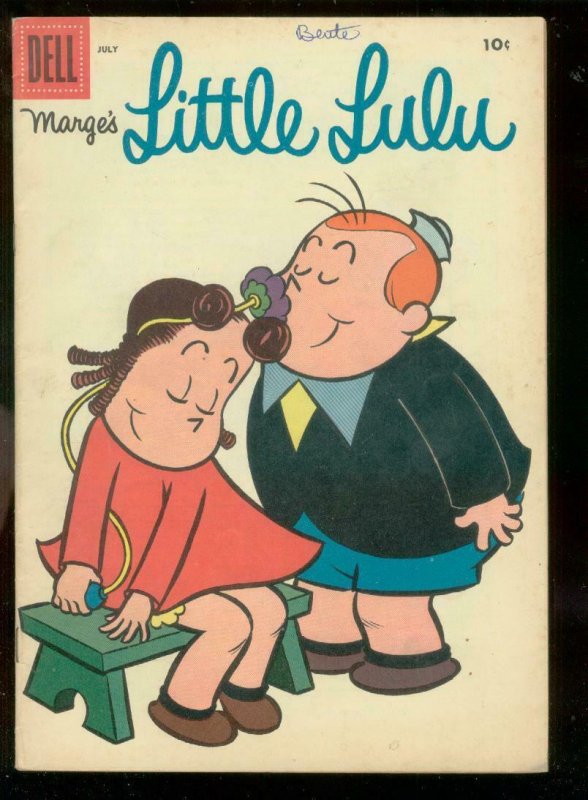 MARGE'S LITTLE LULU #97 1956-JOHN STANLEY ART-DELL COM. VG/FN