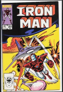 Iron Man #201 (1985) Iron Man