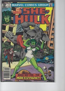 The Savage She-Hulk #17 Newsstand Edition (1981)